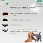 Premium white coat dog soup with salmon and tuna, grain free, supports hydration and digestion