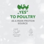 Packaging of Nature’s Protection Superior Care allergy dog food with poultry, promoting skin, coat, and digestive health