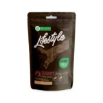 Grain free rabbit dices with chia seeds for dogs, supporting digestion, weight control, and training