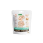 Grain-free dental sticks for junior red-coated dogs, promoting healthy gums, fresh breath, and strong teeth